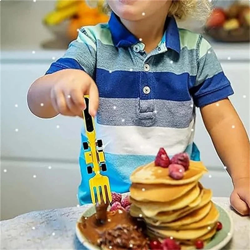 Camping Equipment Accessories Travel Aadgets Cooking Outdoor Dinnerware Tableware Cartoon Kitchen Tool Cubiertos Set Portatil