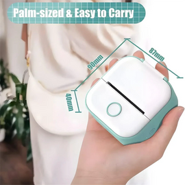 🖨️ Mini Pocket Inkless Sticker Printer – Print Anywhere, Anytime