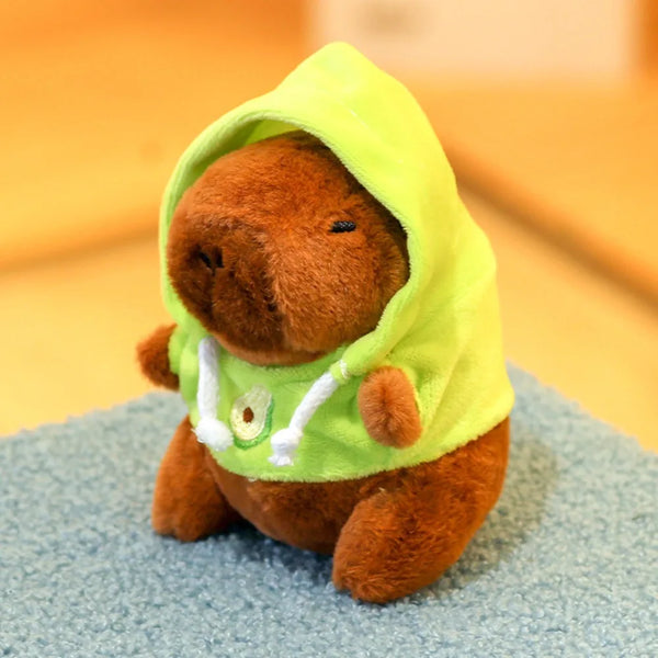 ✨ Cute Capybara Plush Toy – Small & Fluffy Companion with Wings Hoodie ✨