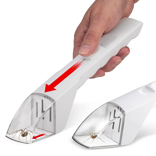 🕷️ No-Touch Handheld Insect Catcher