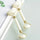 💎 Double-Headed White Jade Facial Roller – Natural Stone Skin Therapy for Glowing