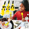 Camping Equipment Accessories Travel Aadgets Cooking Outdoor Dinnerware Tableware Cartoon Kitchen Tool Cubiertos Set Portatil