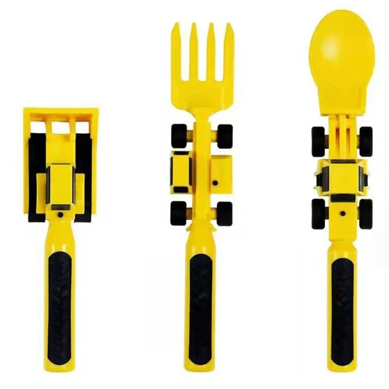 Camping Equipment Accessories Travel Aadgets Cooking Outdoor Dinnerware Tableware Cartoon Kitchen Tool Cubiertos Set Portatil