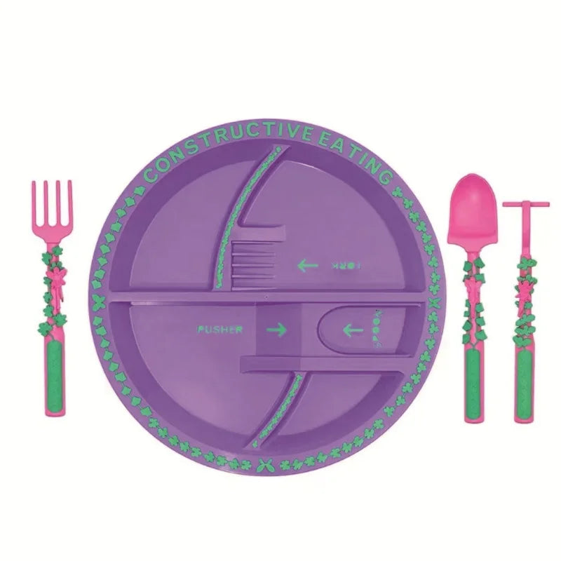 Camping Equipment Accessories Travel Aadgets Cooking Outdoor Dinnerware Tableware Cartoon Kitchen Tool Cubiertos Set Portatil